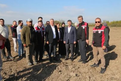 Bursa’da 150 dekarlık alana yapay mera
