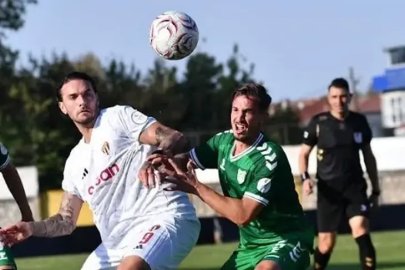 İnegölspor puanı uzatmada kurtardı