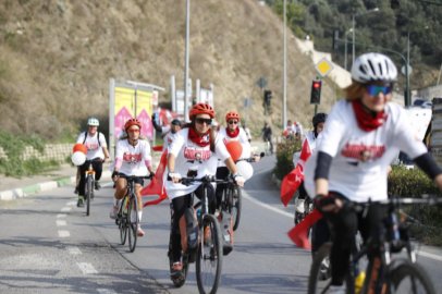 Gemlik’te pedallar Cumhuriyet Bayramı için döndü