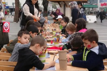 'Yeşil Vatan Tırı' Bursa'da çocuklarla buluştu