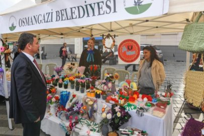 Cumhuriyet’in ışığında kadın emeği Osmangazi’de buluştu