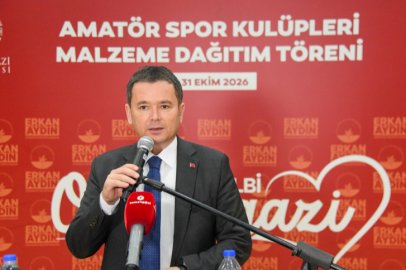Başkan Aydın sporun ve sporcunun yanında