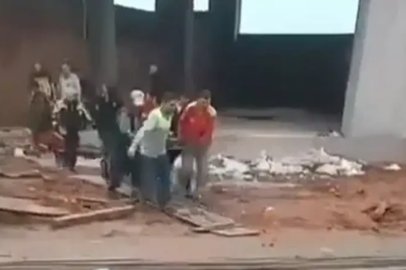 Bursa'da inşaatta korkutan kaza: Hastaneye kaldırıldı