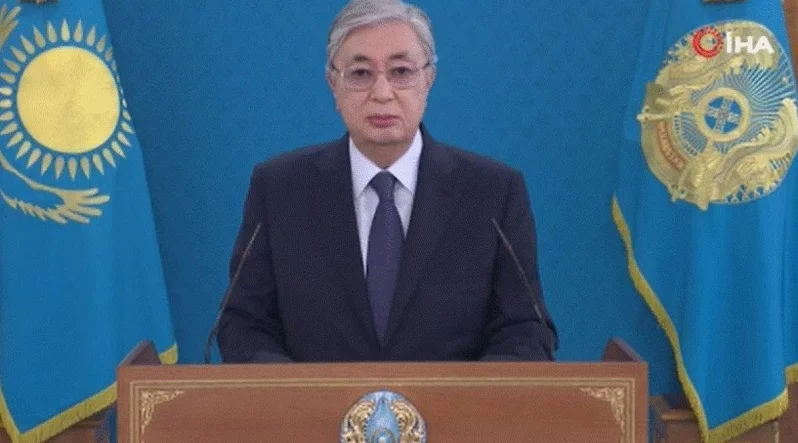 Kazakistan Cumhurbaşkanı Tokayev: ‘Uyarı yapılmadan ateş açma emri verdim’