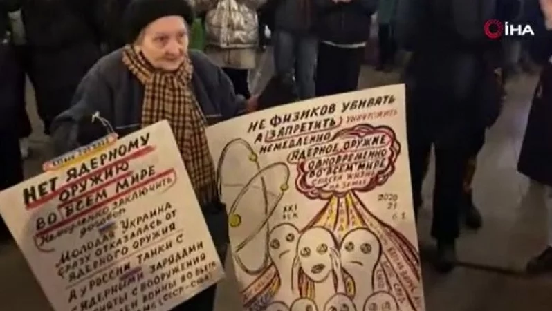 Rusya’da savaş karşıtı gösteriler devam ediyor