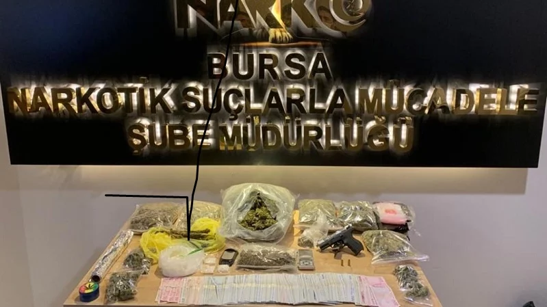 Bursa’da uyuşturucu operasyonu: 11 tutuklama