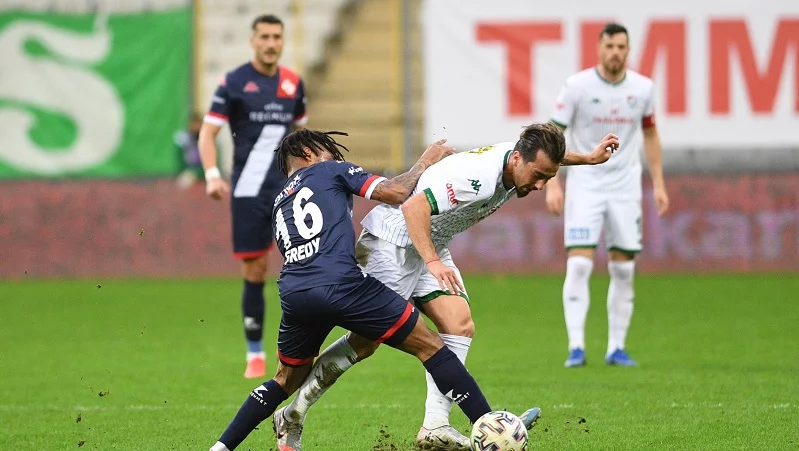 Bursaspor’un 20 maçlık gol zinciri sona erdi