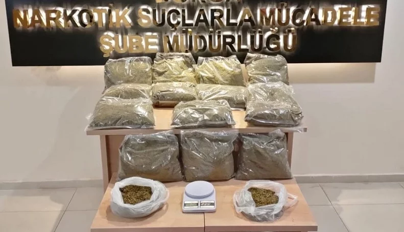 Bursa’da 20 kilo uyuşturucu ele geçirildi
