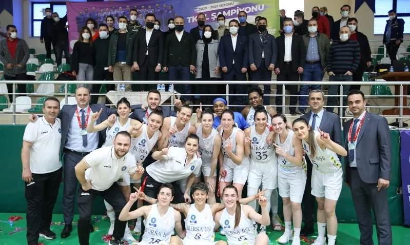 Bursa Büyükşehir Belediyespor, Kadınlar Basketbol Süper Ligi’ne yükseldi