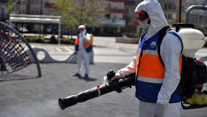 Osmangazi Belediyesinden 771 bin 601 noktada virüs temizliği