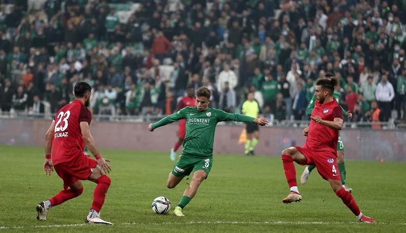 Spor Toto 1. Lig: Bursaspor: 2 – Ankara Keçiörengücü: 0