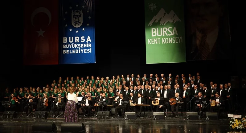Bursa Şehir Korosu konseri