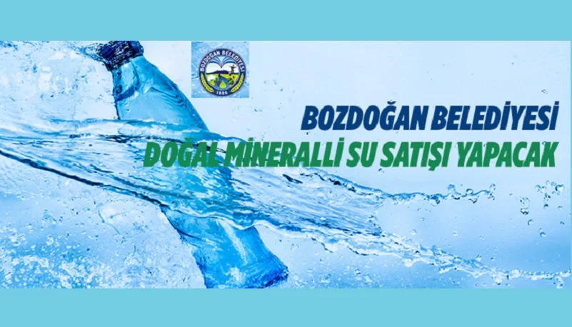 Doğal mineralli suyun satışı yapılacak