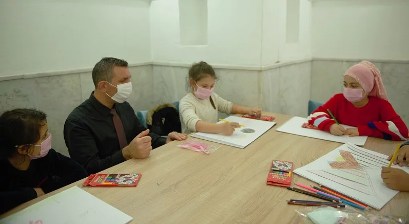 Çocuklar pandemi sonrası hayâllerini çizgilerle anlattı