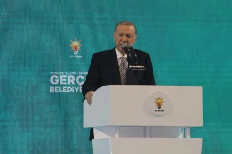 Erdoğan: “CHP, Türkiye düşmanlarının değirmenine su taşıyor”