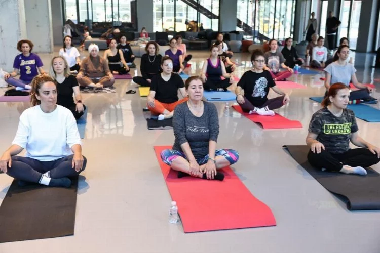 Pancar Deposu’nda yoga buluşmaları devam ediyor
