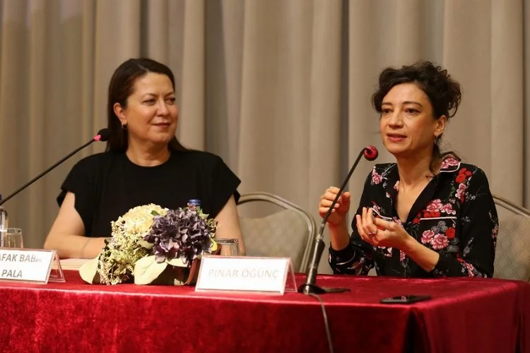 Pınar Öğünç Nilüferli kadınlarla buluştu