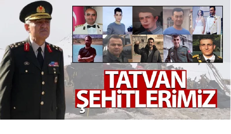 Bitlis’teki kazada şehit olan askerlerimizin kimlikleri belli oldu