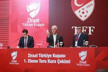 Türkiye Kupası'nda 1. Eleme Turu eşleşmeleri belli oldu